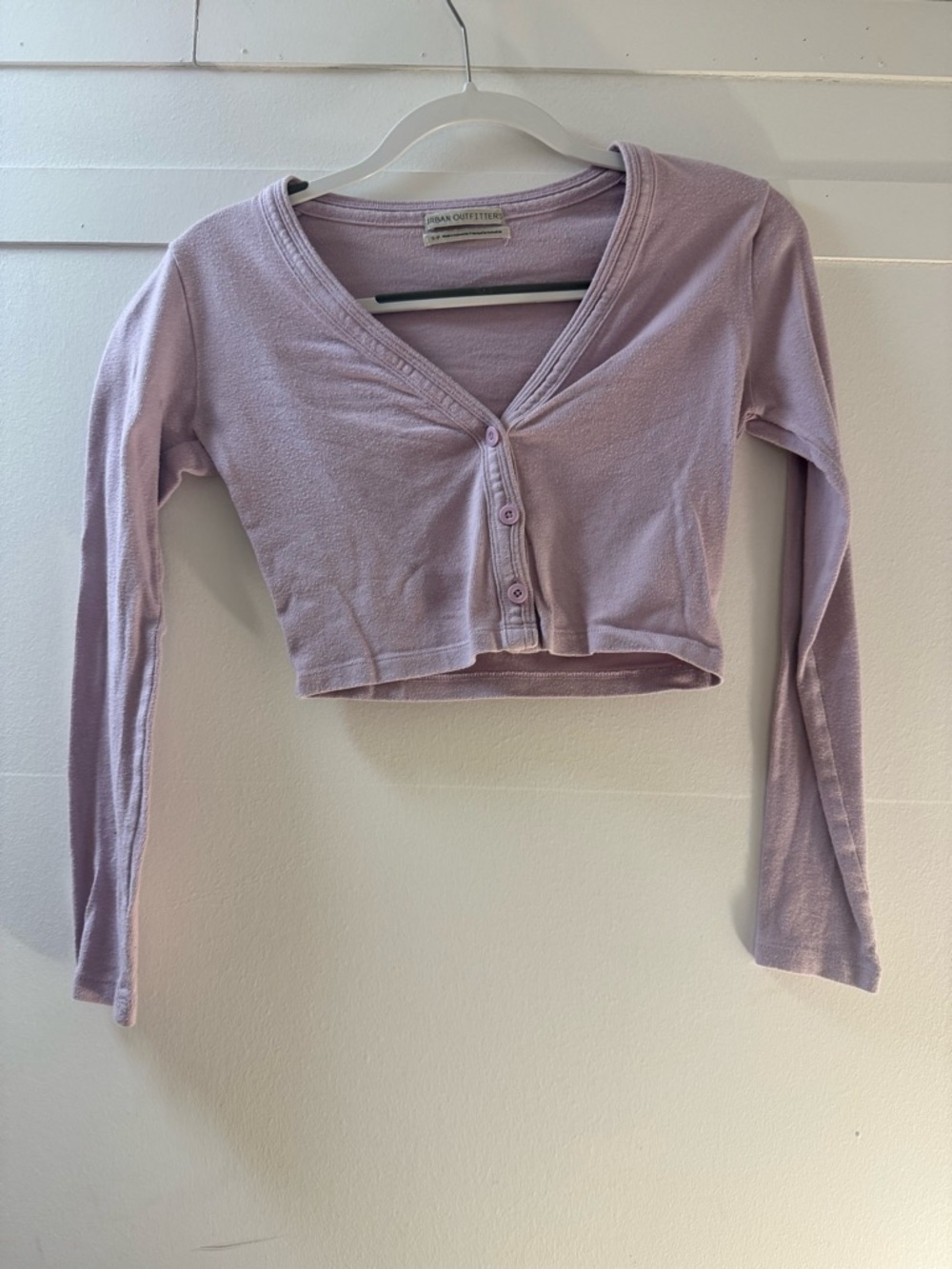 Urban Outfitters Lavender Cropped Sweater